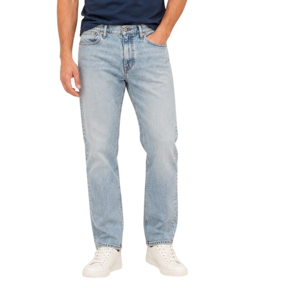 J.Crew 770 Light Wash Blue Denim Straight Fit Jeans Men's 32x32